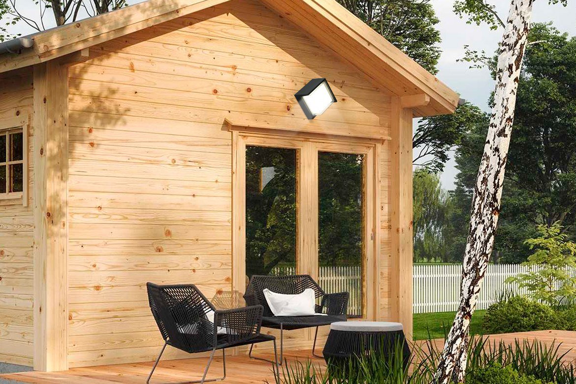 Пример использования архитектурного светильника из серии BORA