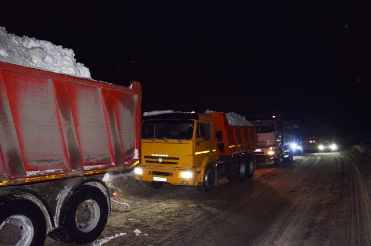    Более 1 529 000 тонн снега вывезли с улиц Казани
