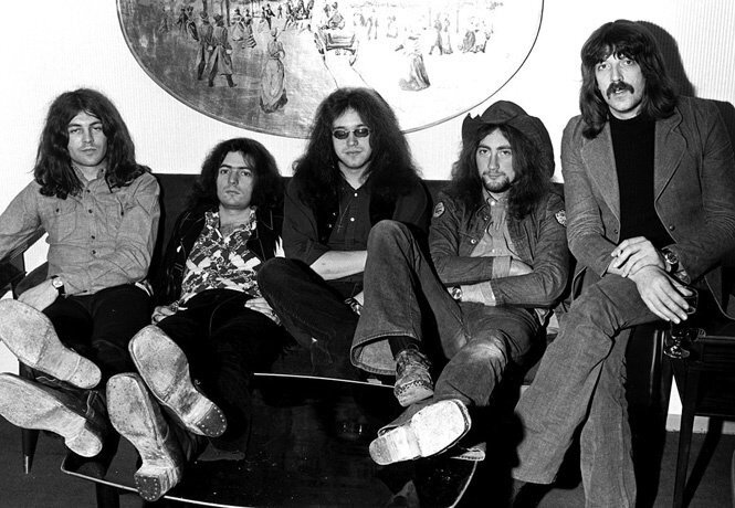 DEEP PURPLE - Mark II - Иэн Гиллан, Ричи Блэкмор, Иэн Пэйс, Роджер Гловер и Джон Лорд