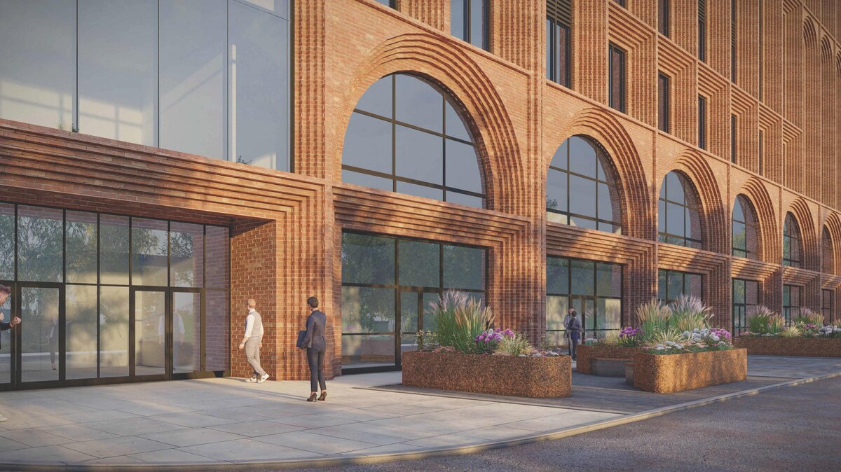 пресс-служба Москомархитектуры📷Высокие полукруглые сводчатые арки, вписанные в прямоугольники, определяют монументальный характер фасада