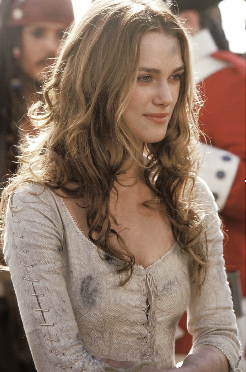 Кира Найтли в фильме "Пираты Карибского моря"