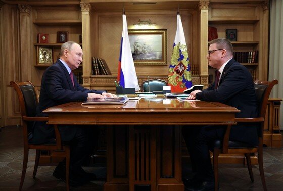    Встреча с губернатором Челябинской области Алексеем Текслером