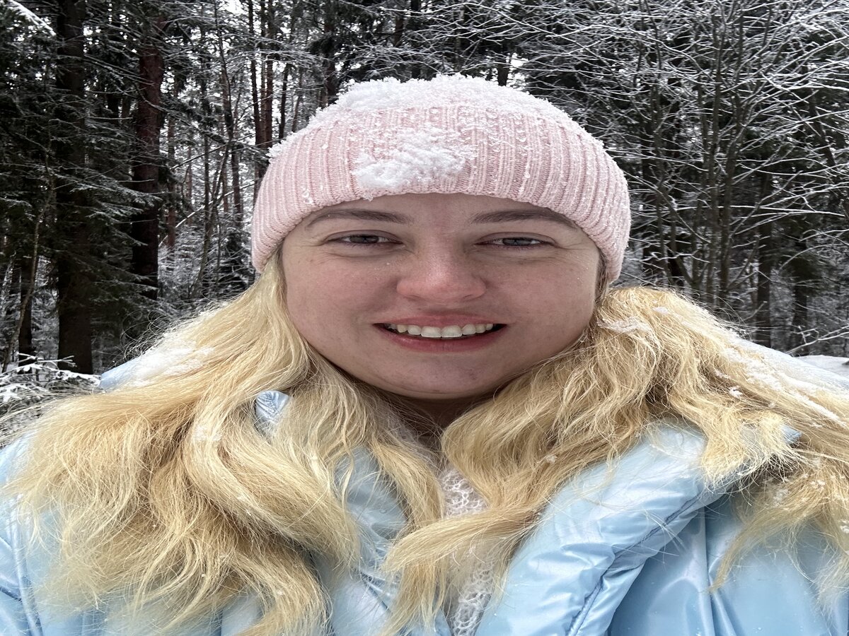 Мое фото в начале пути до похудения, но очень позитивное