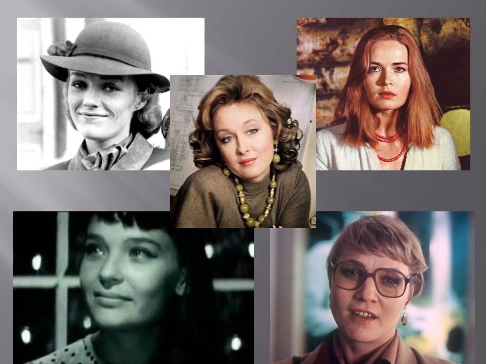 Советские актрисы, коллаж автора
