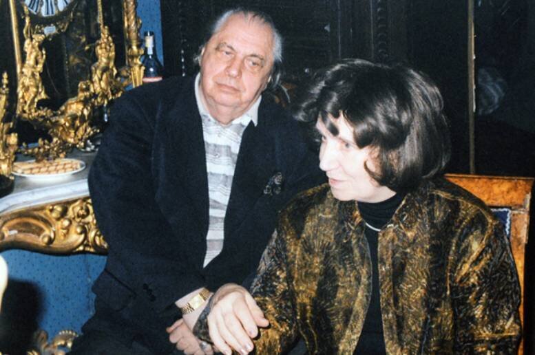 Элий Белютин и Нина Молева