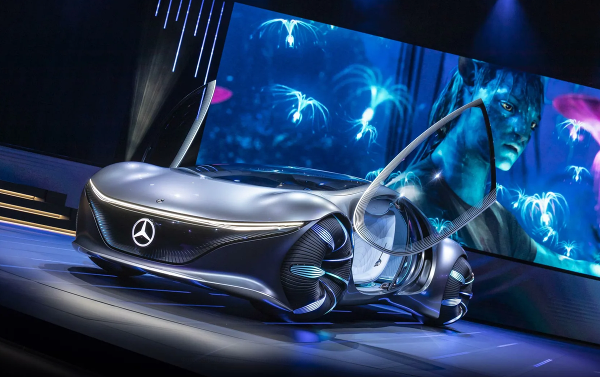 1 миллион ДОЛЛАРОВ за штуку: Mercedes-Benz Vision AVTR - роскошь будущего!  | Все об автомобилях│Лобанов Данила | Дзен