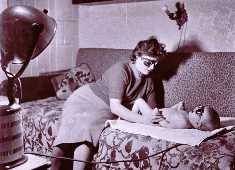 Постановочное фото из середины 20в. Общественное достояние