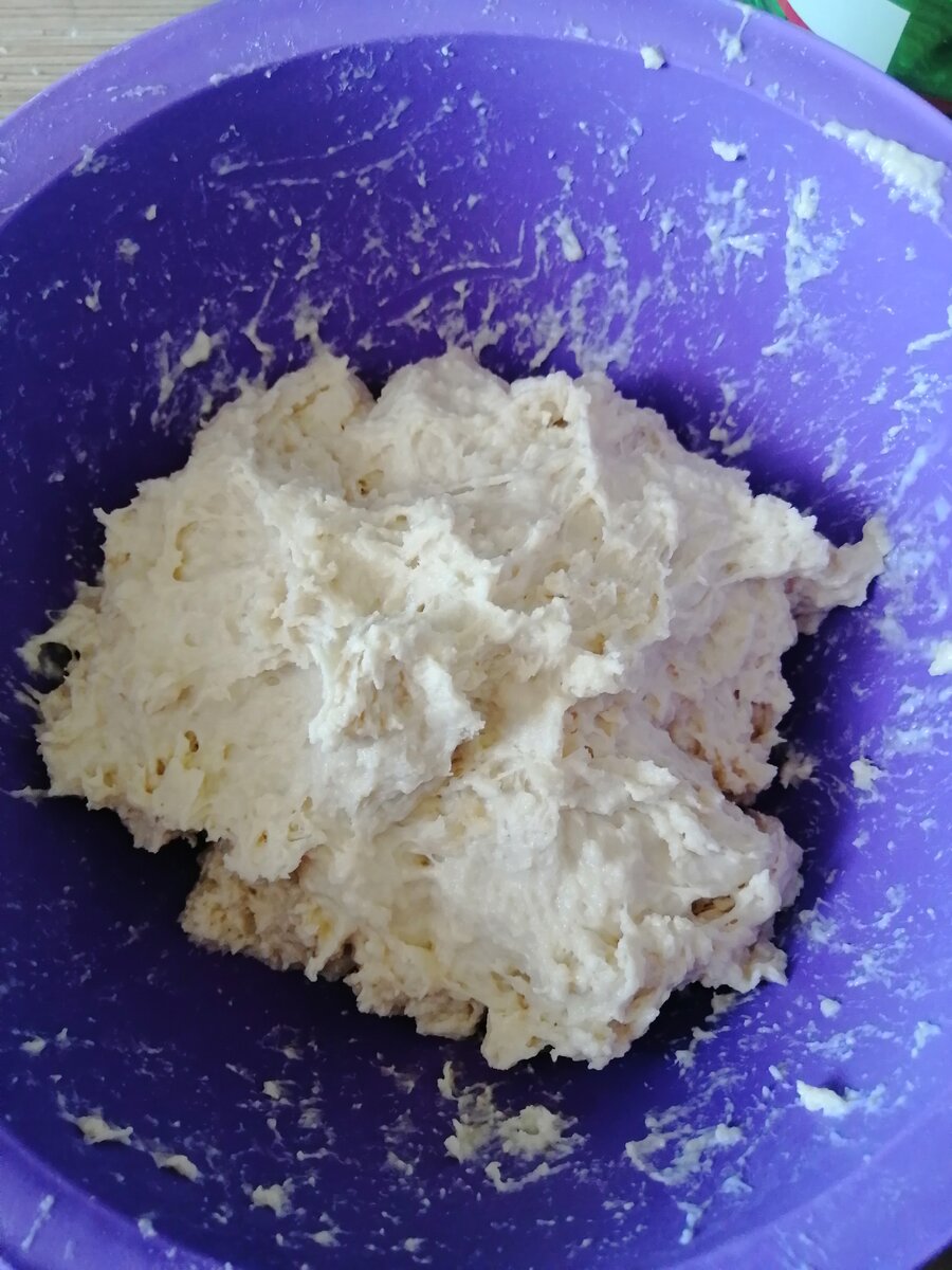 замешенное тесто