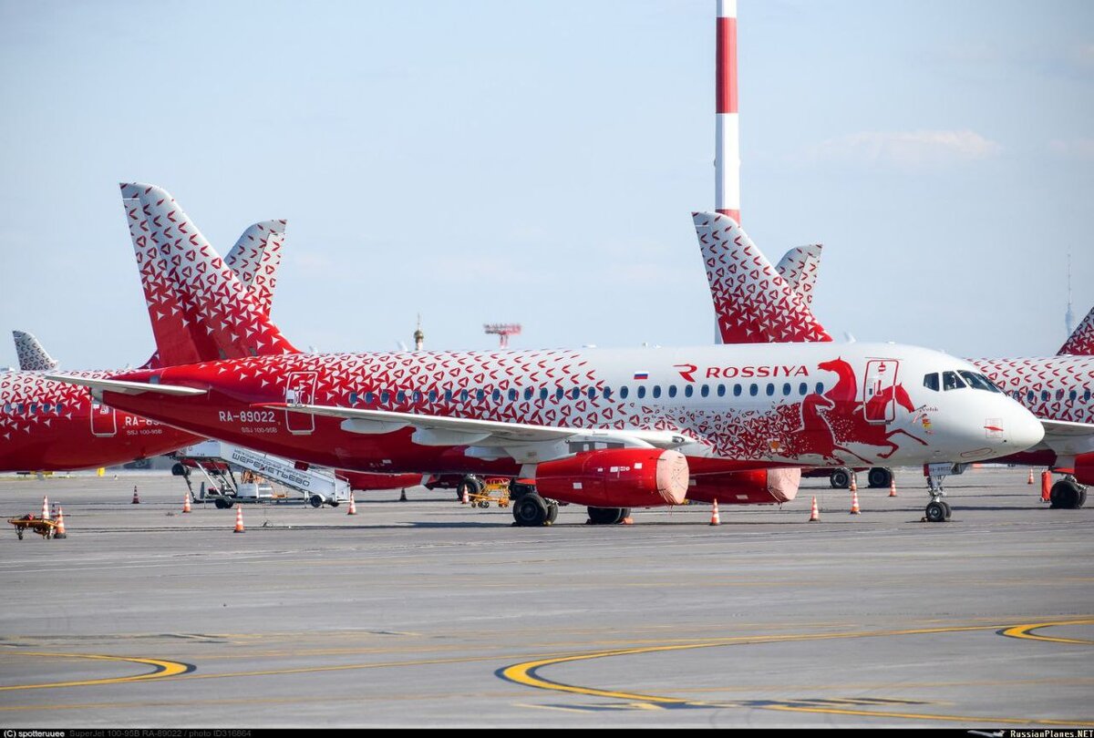 Sukhoi Superjet 100-95B "Rossiya" Photo by: Ivan.P