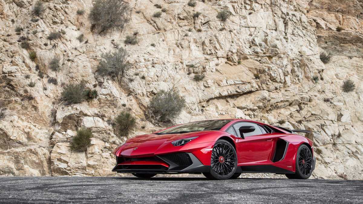 Lamborghini Aventador Black