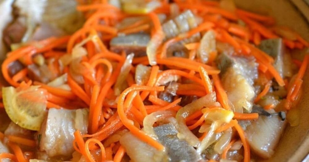 Селедка хе с луком