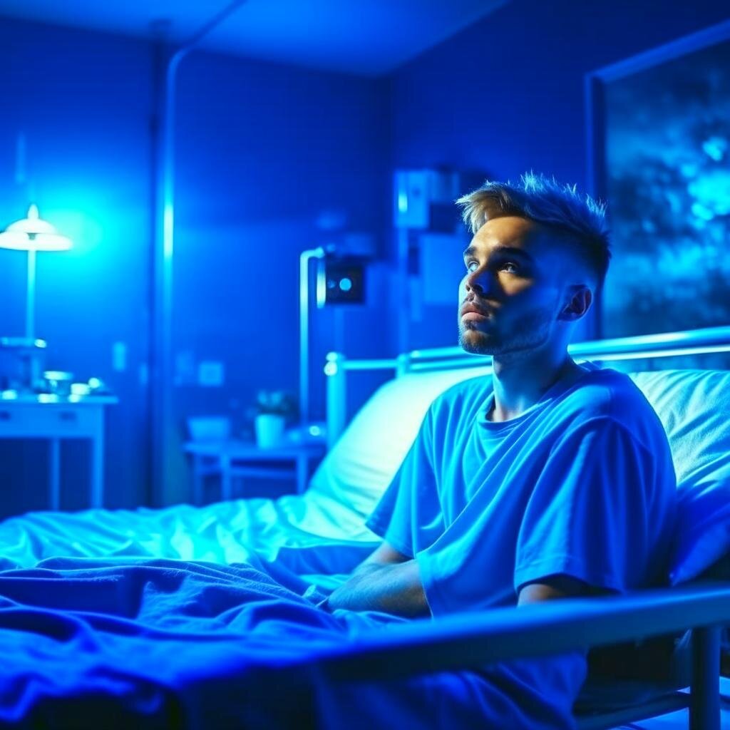 Так нейросеть представила мне моего больного по описанию (Kandinsky 2.2)