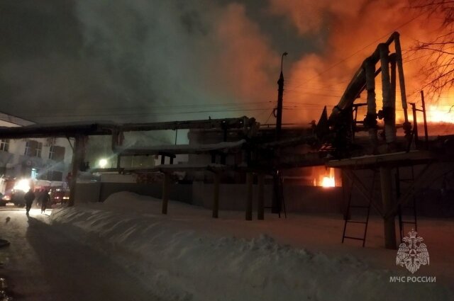    Производство занимается изготовлением моющих средств. Фото: МЧС Удмуртии