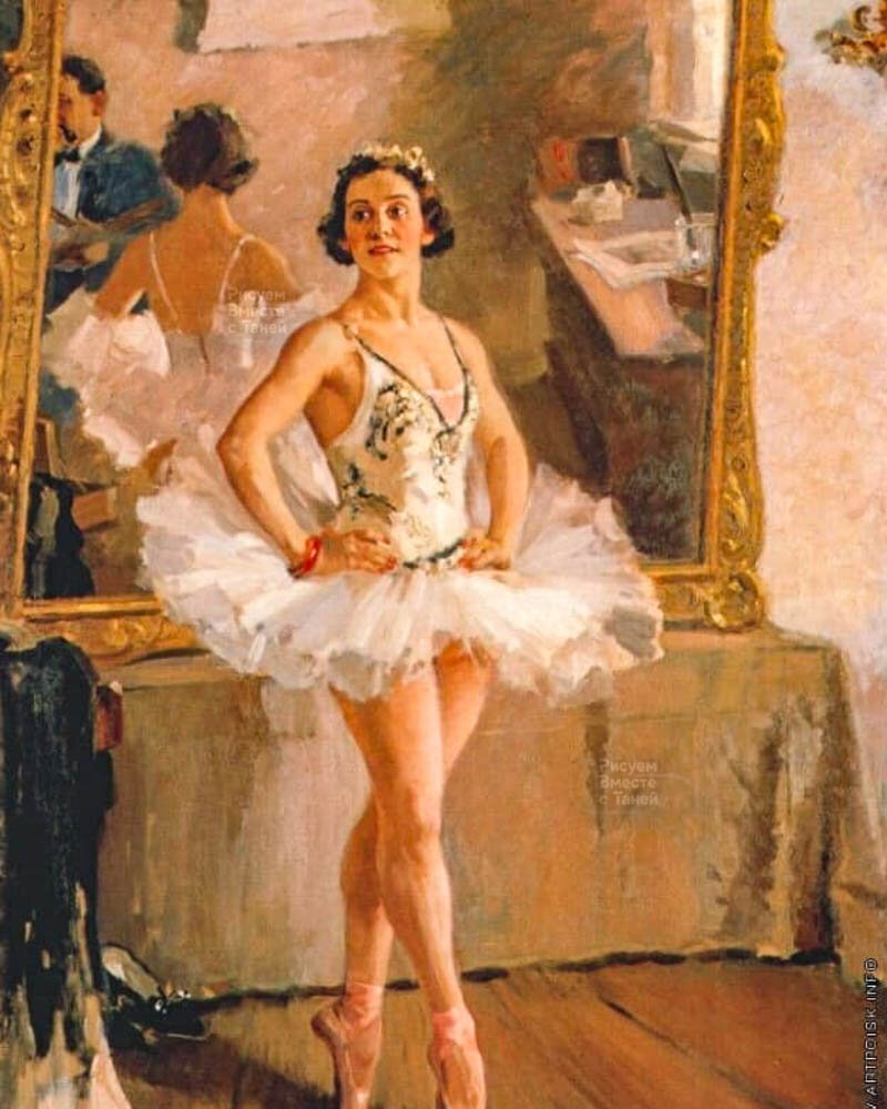 Портрет Ольги Лепешинской