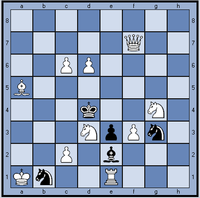 Мат в 2 хода.