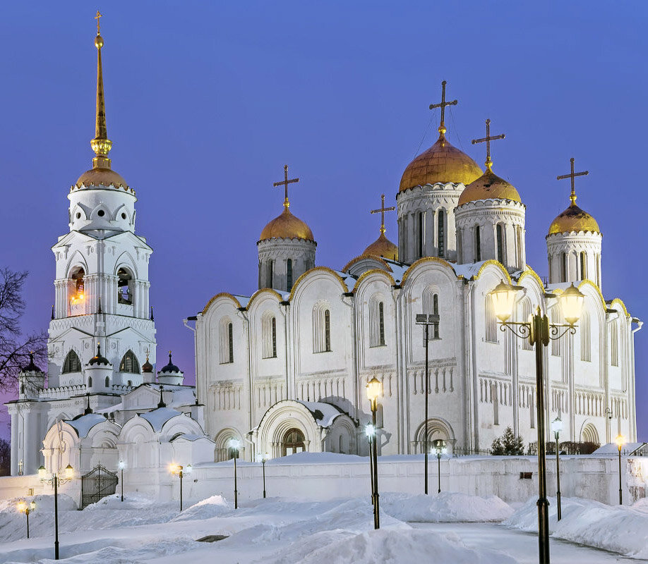 Успенский собор во Владимире, где находятся мощи святого князя Георгия