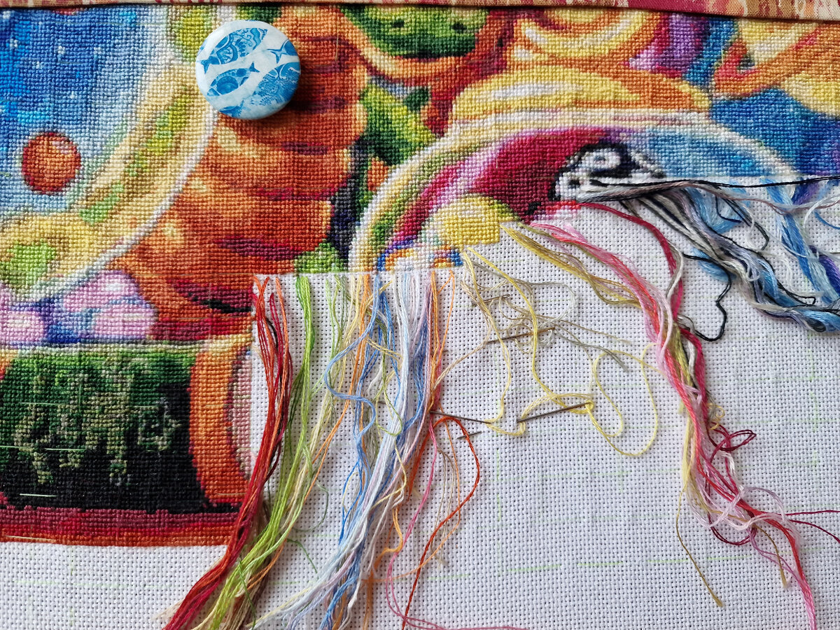 HAED "The Universe in a Jar" На момент начала вышивки 1000х