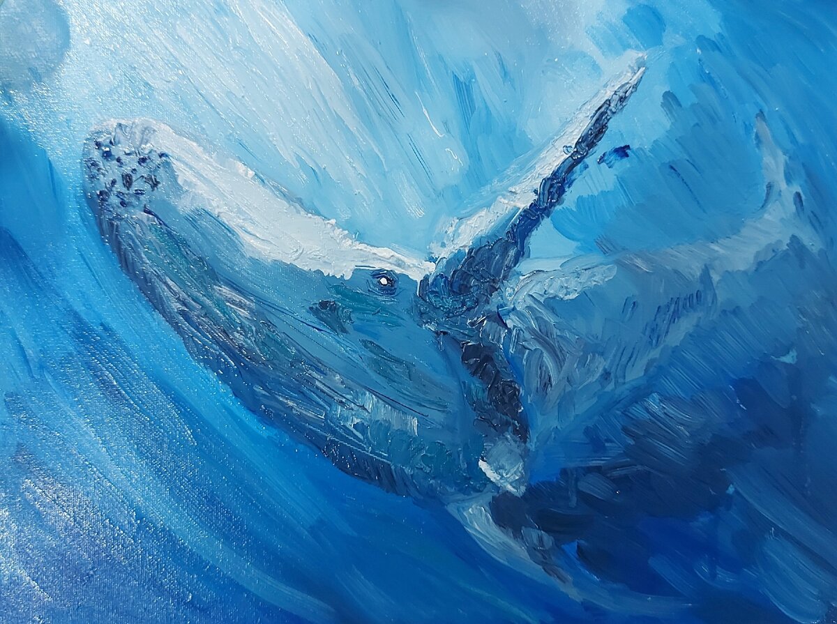 Мастер-класс "Киты мира", художник - педагог Анастасия Кирсанова, организатор Красноярский Дом искусств, фотограф Ксения Махнева