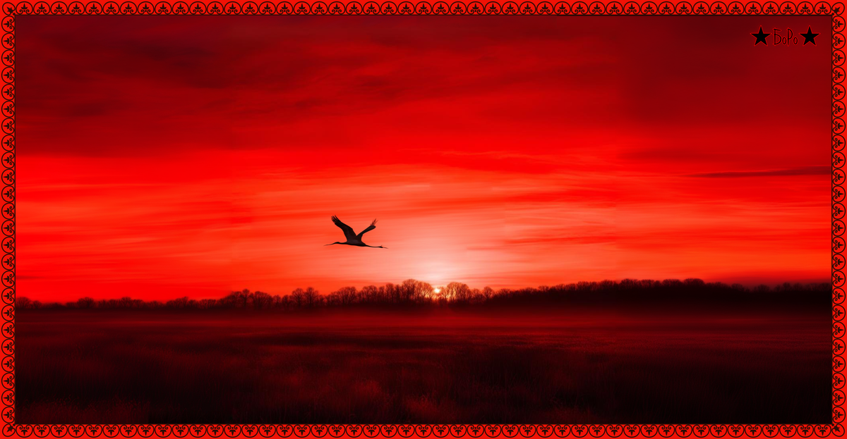 Алая заря не может оставить равнодушным ни одного творческого человека.