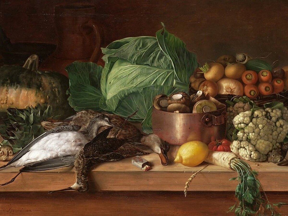 Иван Хруцкий. Битая дичь. XIX век Национальный художественный музей Республики Беларусь, Минск, Республика Беларусь