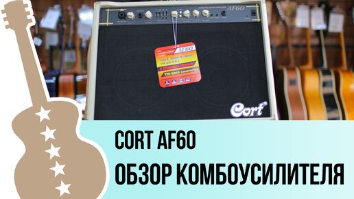 Cort AF60 - обзор на гитарный комбоусилитель