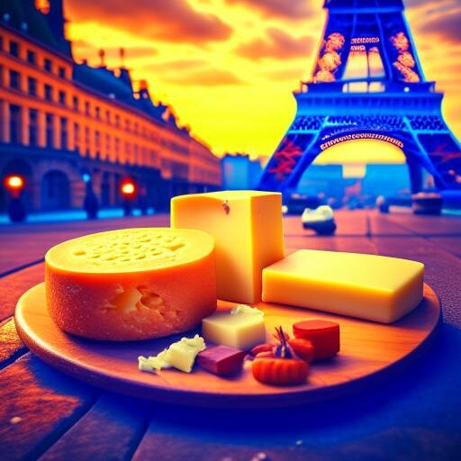 Сыр с Париже Kandinsky 2.2