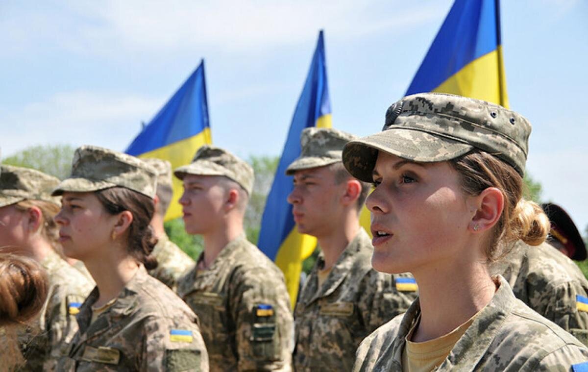 Население всу украины. Женщины военнослужащие Украины.