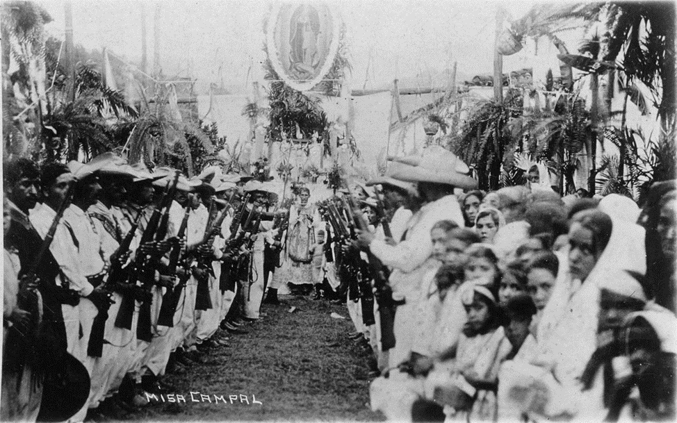 Когда-то "кристерос" воевали за права верующих с оружием в руках