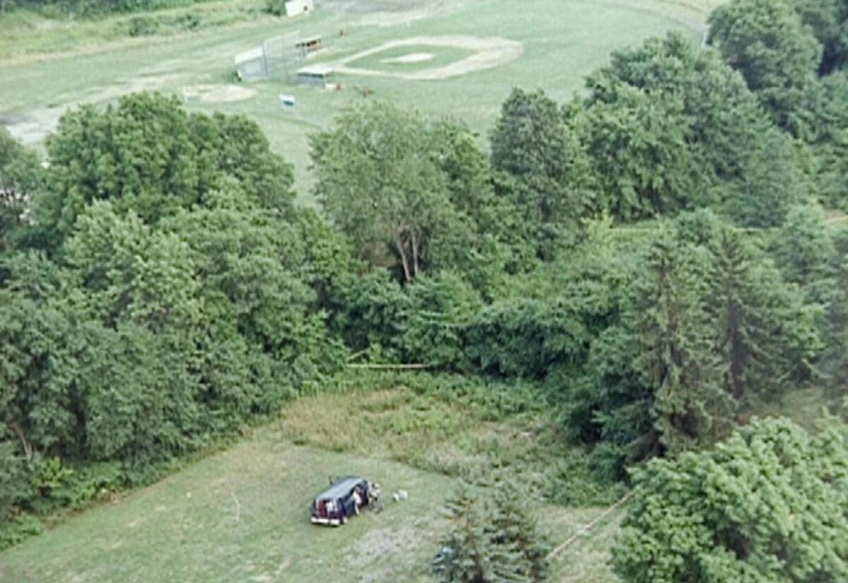 Место где нашли тело ребенка 