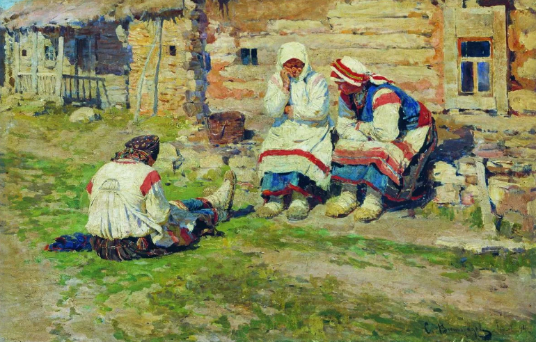 Виноградов Сергей Арсеньевич (1869-1938). Бабы. 1894.