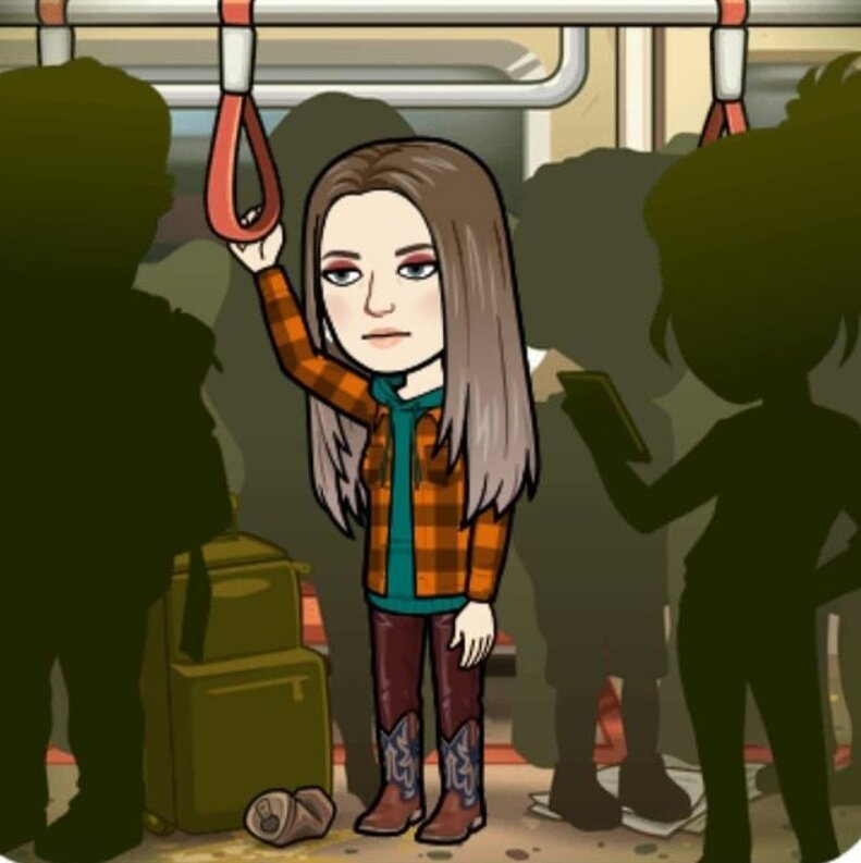 Персонаж создан в приложении Bitmoji