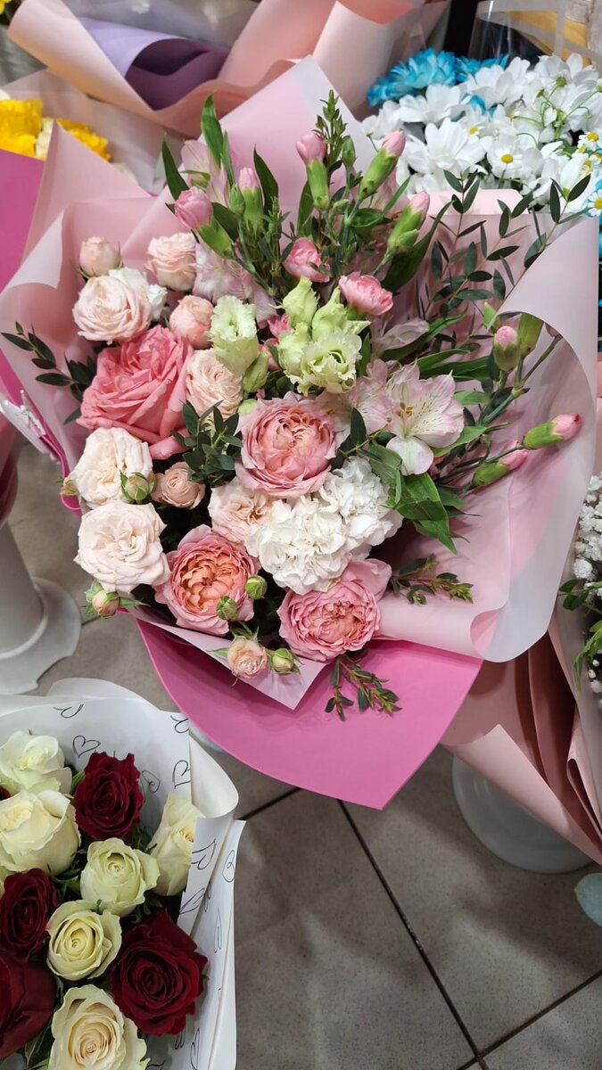 Сделала такой розовый зефирчик