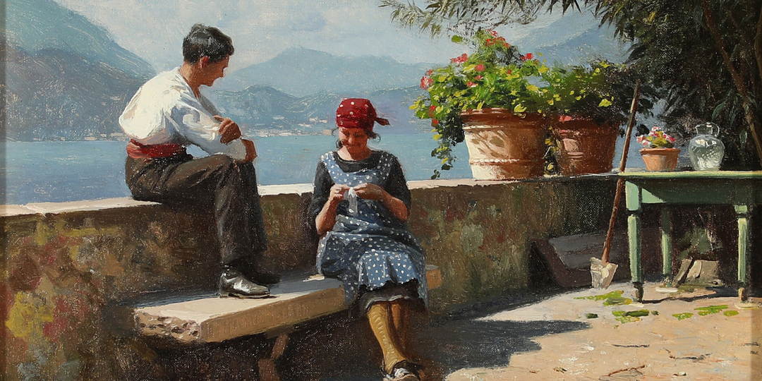 Безмятежная красота пейзажей Петера Мёрка Мёнстеда