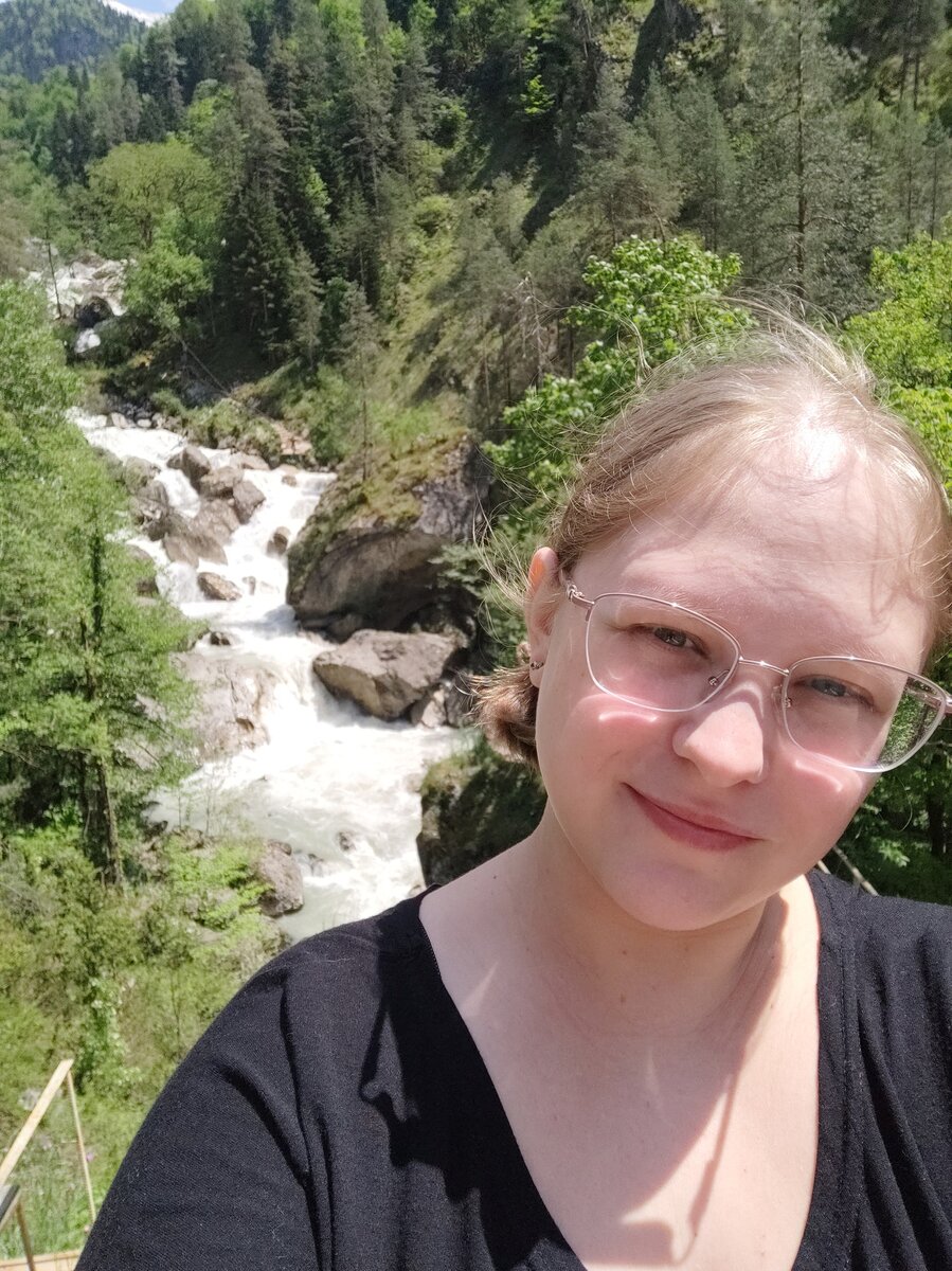 Абхазия. Водопад влюбленных. Второй триместр.