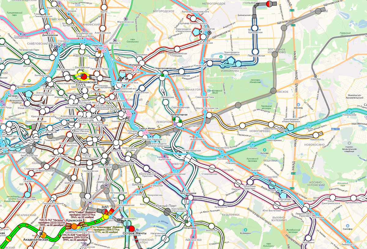 Кратко о всех возможных продлениях линий московского метро РМТМ Развитие Метропо