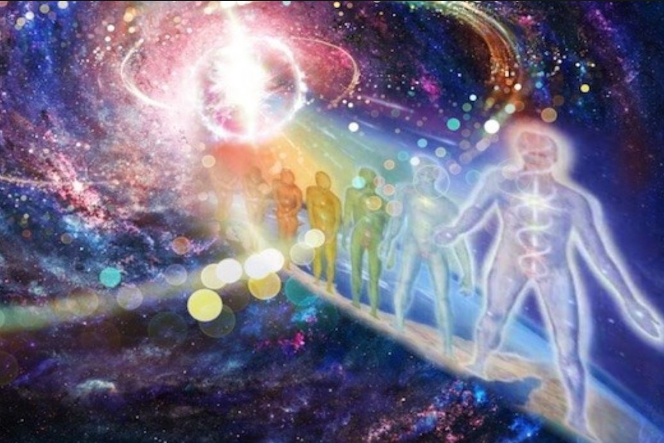 Акаша - матерериал, из которого состоят души. Изображение: Spiritualify Italiano 