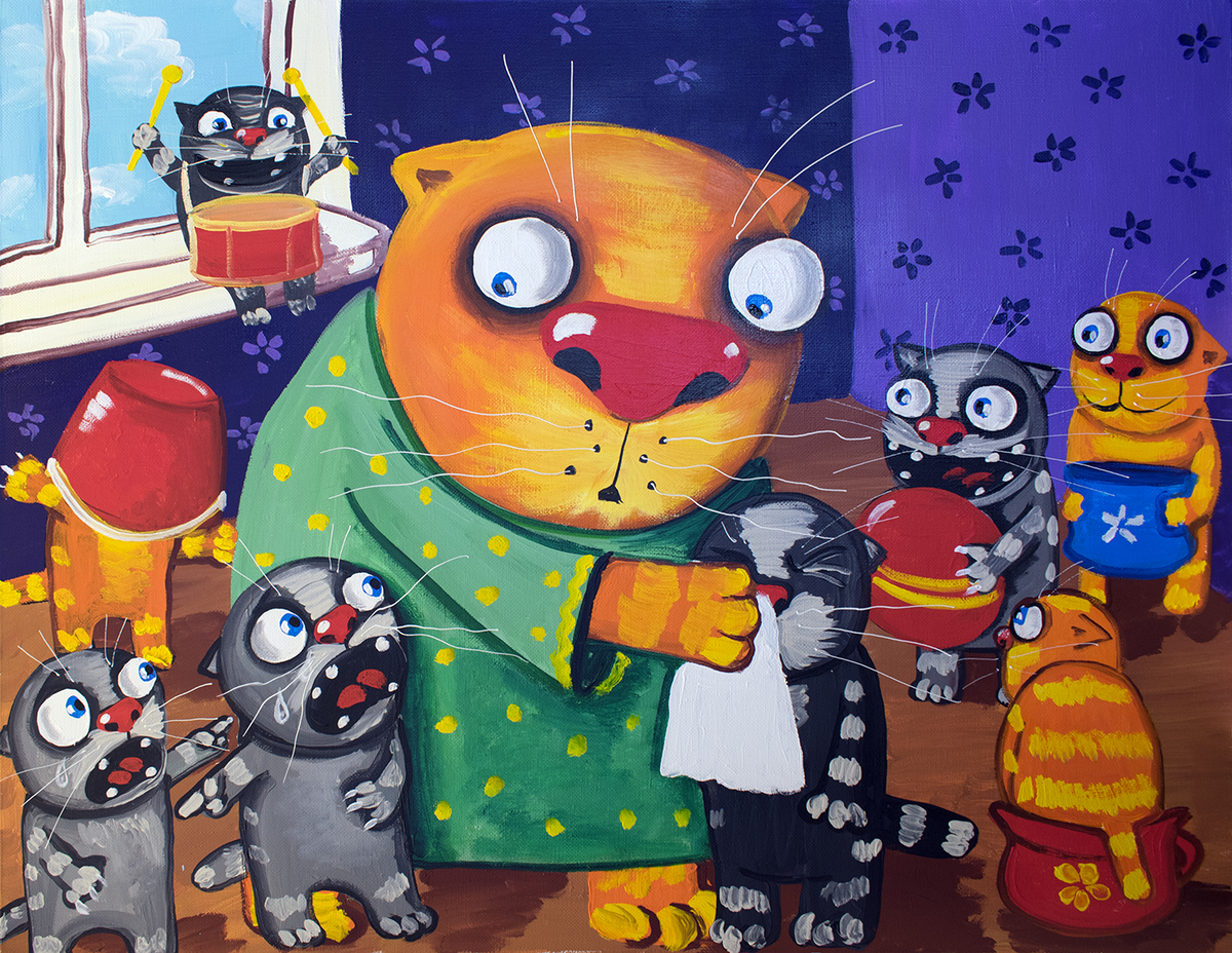 Картина Васи Ложкина