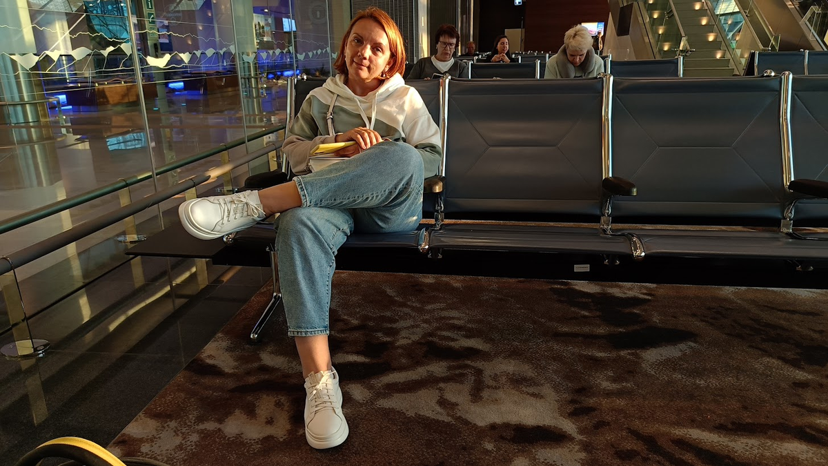 Я в аэропорту Маската, Оман