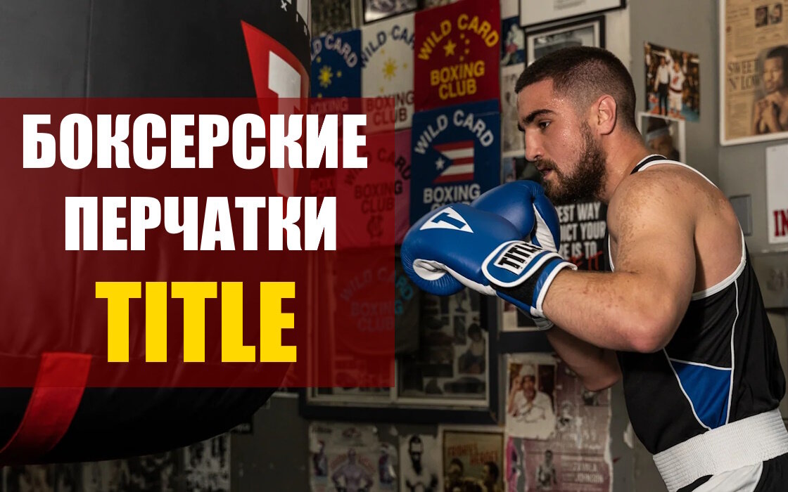 Боксерские перчатки TITLE