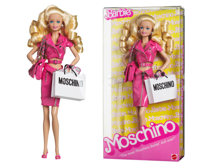 Moschino barbie doll sale