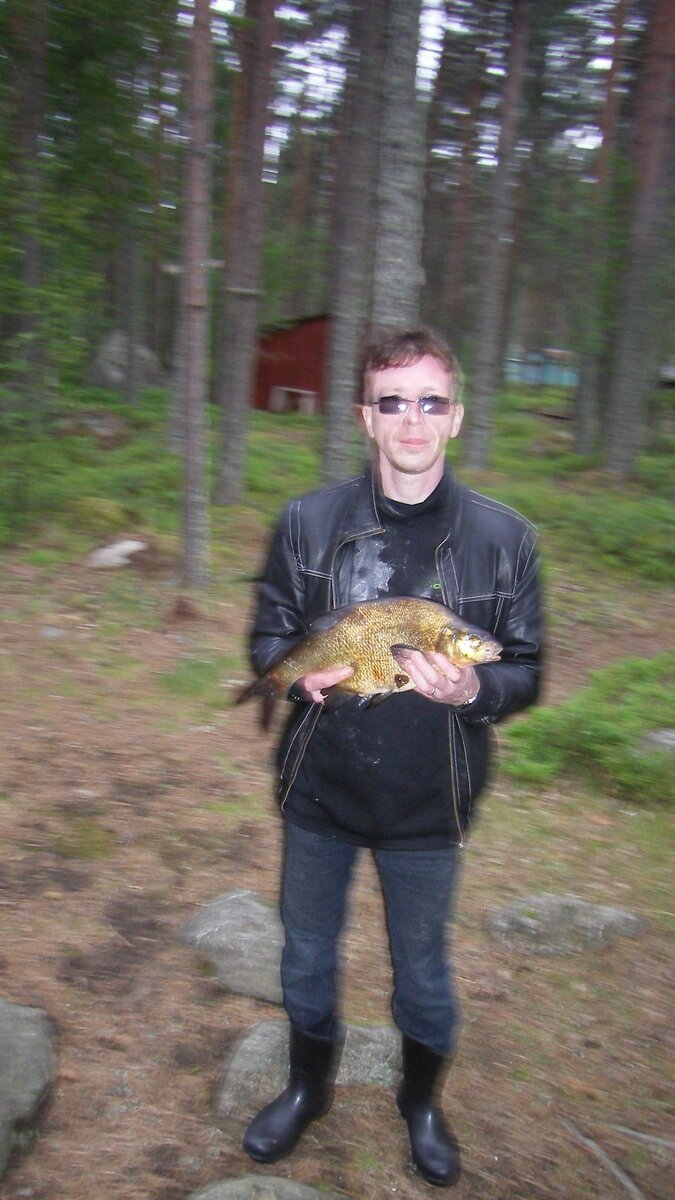 Лещ без лодки на Сямозере