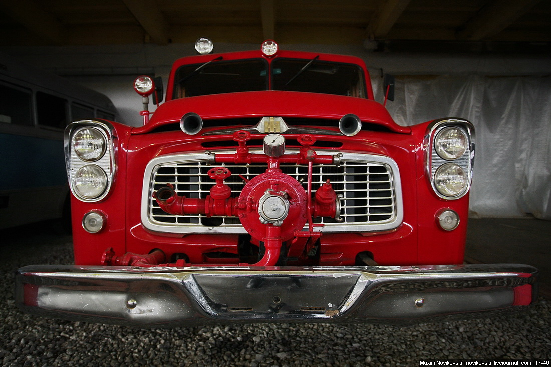 Самая редкая и красивая пожарная машина в мире International Harvester  В-120. Автомобильная легенда и история её возникновения | Interjournalist  Maxim Novikovski | Дзен