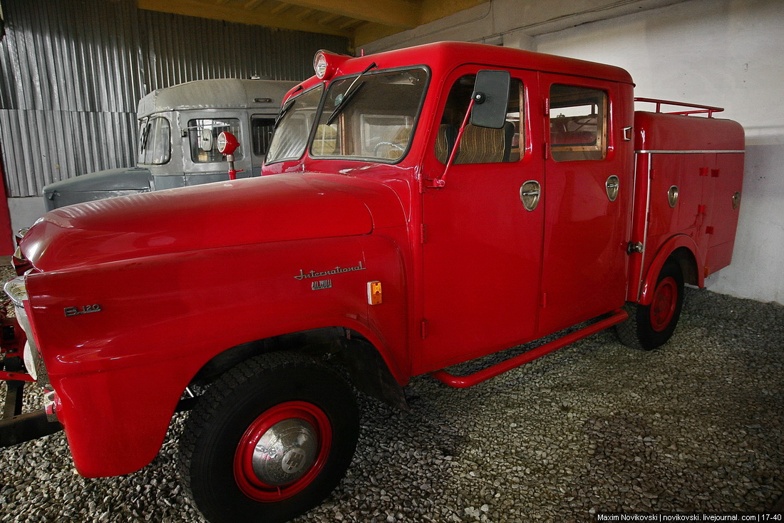 Самая редкая и красивая пожарная машина в мире International Harvester  В-120. Автомобильная легенда и история её возникновения | Interjournalist  Maxim Novikovski | Дзен