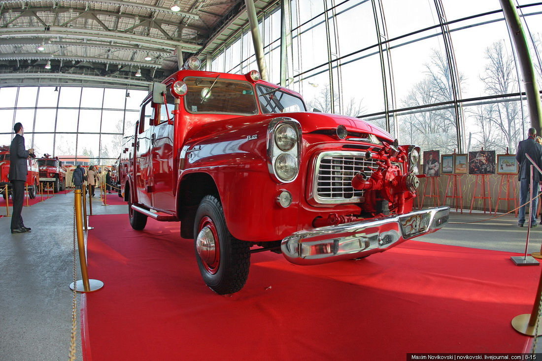 Самая редкая и красивая пожарная машина в мире International Harvester  В-120. Автомобильная легенда и история её возникновения | Interjournalist  Maxim Novikovski | Дзен