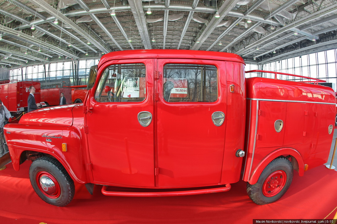 Самая редкая и красивая пожарная машина в мире International Harvester  В-120. Автомобильная легенда и история её возникновения | Interjournalist  Maxim Novikovski | Дзен