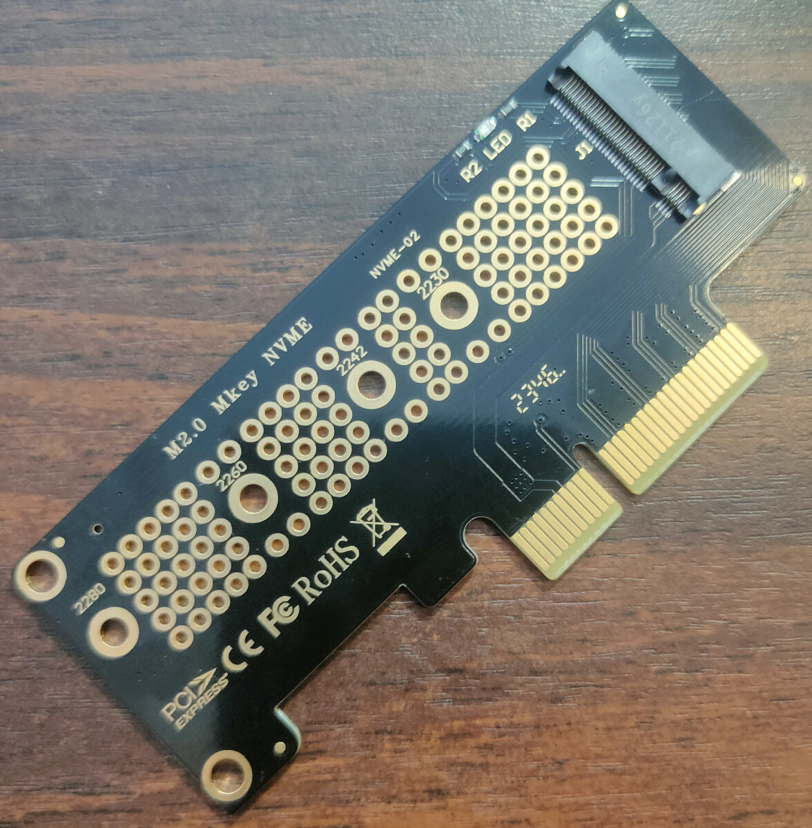 Адаптер PCI-e x4 - M2