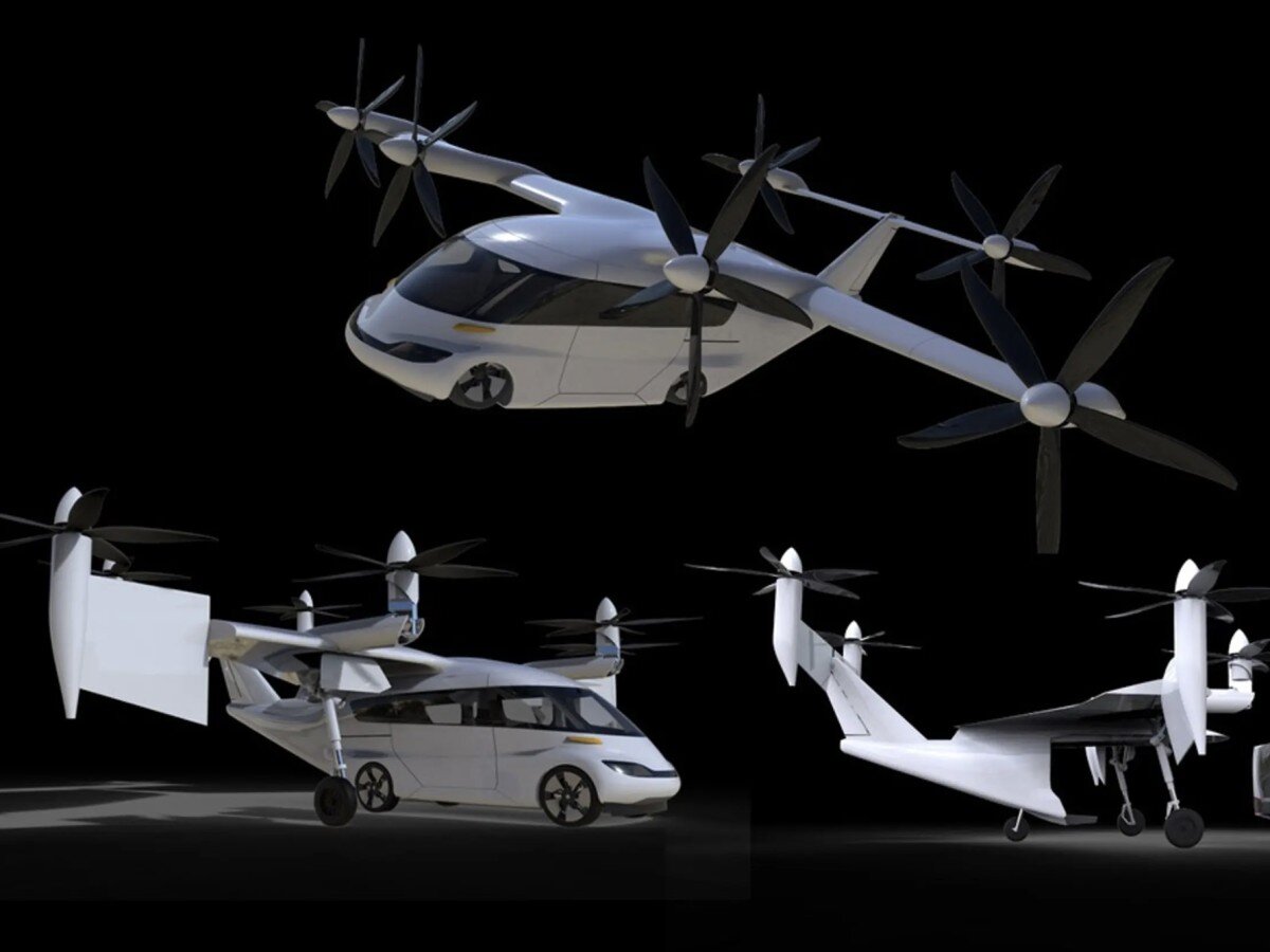    LuftCar превратила микробус в летающее такси