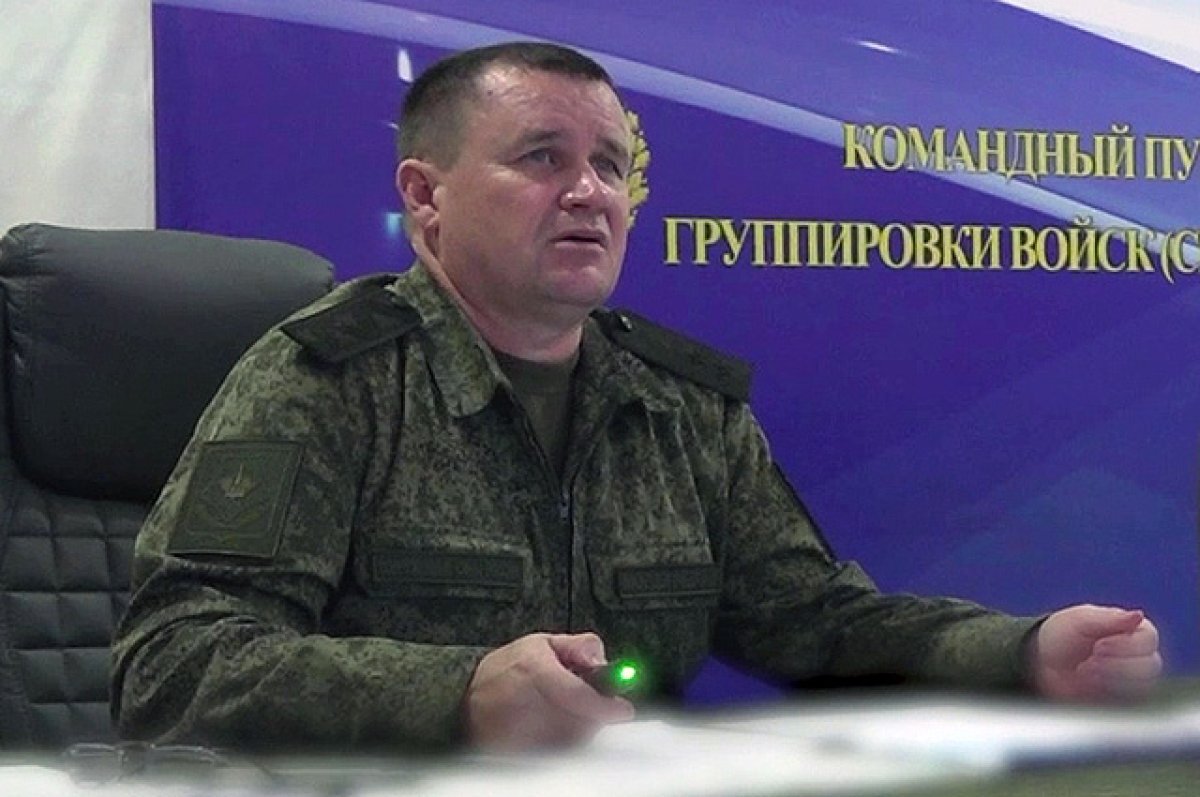    Командующий группировкой генерал-лейтенант Андрей Мордвичев.