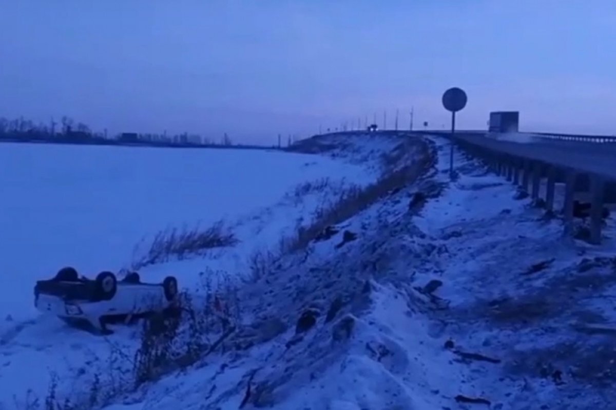    17-летний подросток перевернулся на машине в Иркутской области