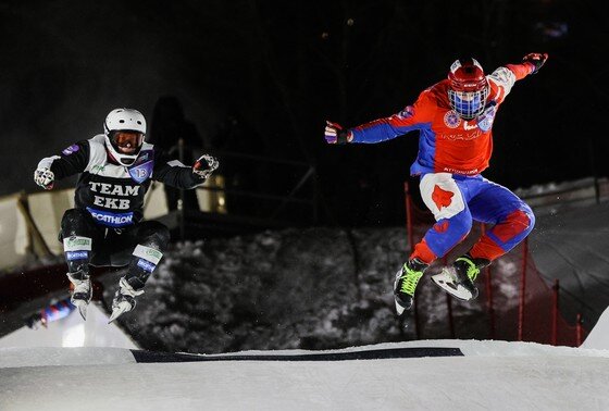    Гран-при Москвы по скоростному спуску на коньках
